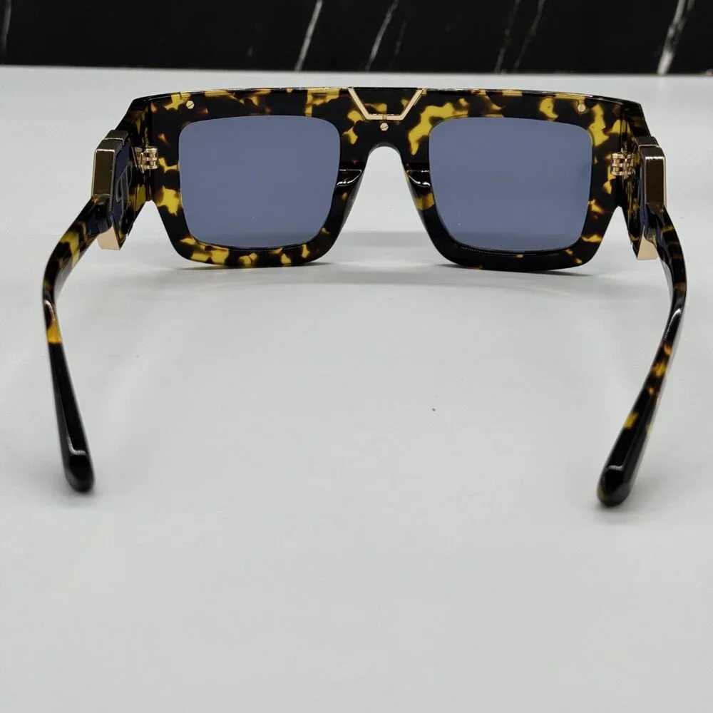 NEW SPP092M 0781 PHILIPP PLEIN GLOOM HAVANA MEN SUNGLASSES